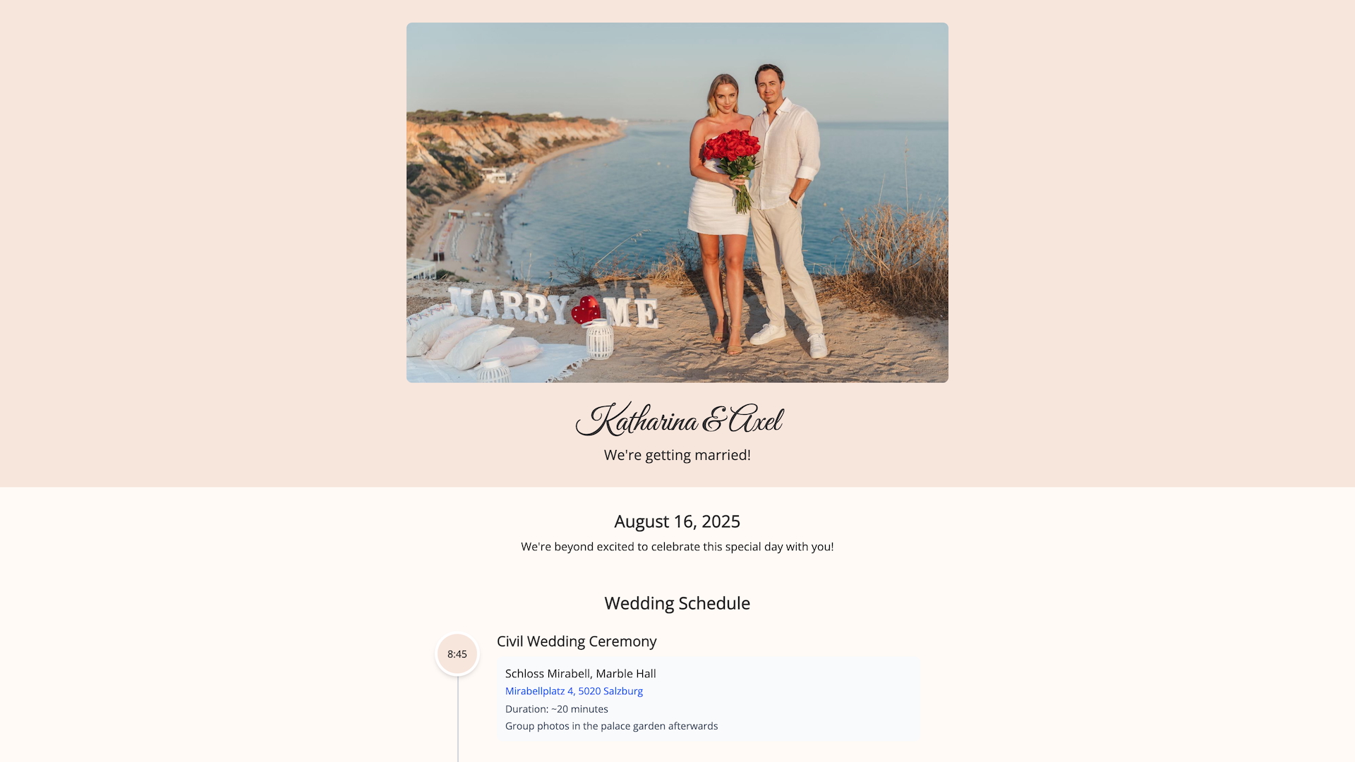 katharina-and-axel.de website thumbnail